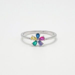 Anillo de plata para niñas Summer