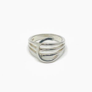 Anillo plata de ley Nudo