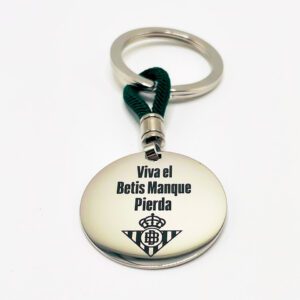 Llavero Real Betis "Viva el Betis manque pierda"