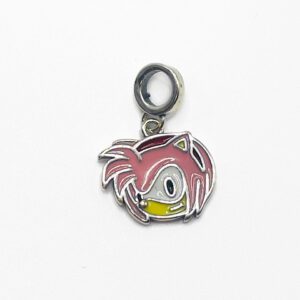 Colgante de plata para niñas Amy Rose Sonic
